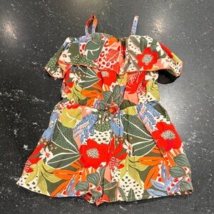 Mayoral Multicolor Floral Jumpsuit